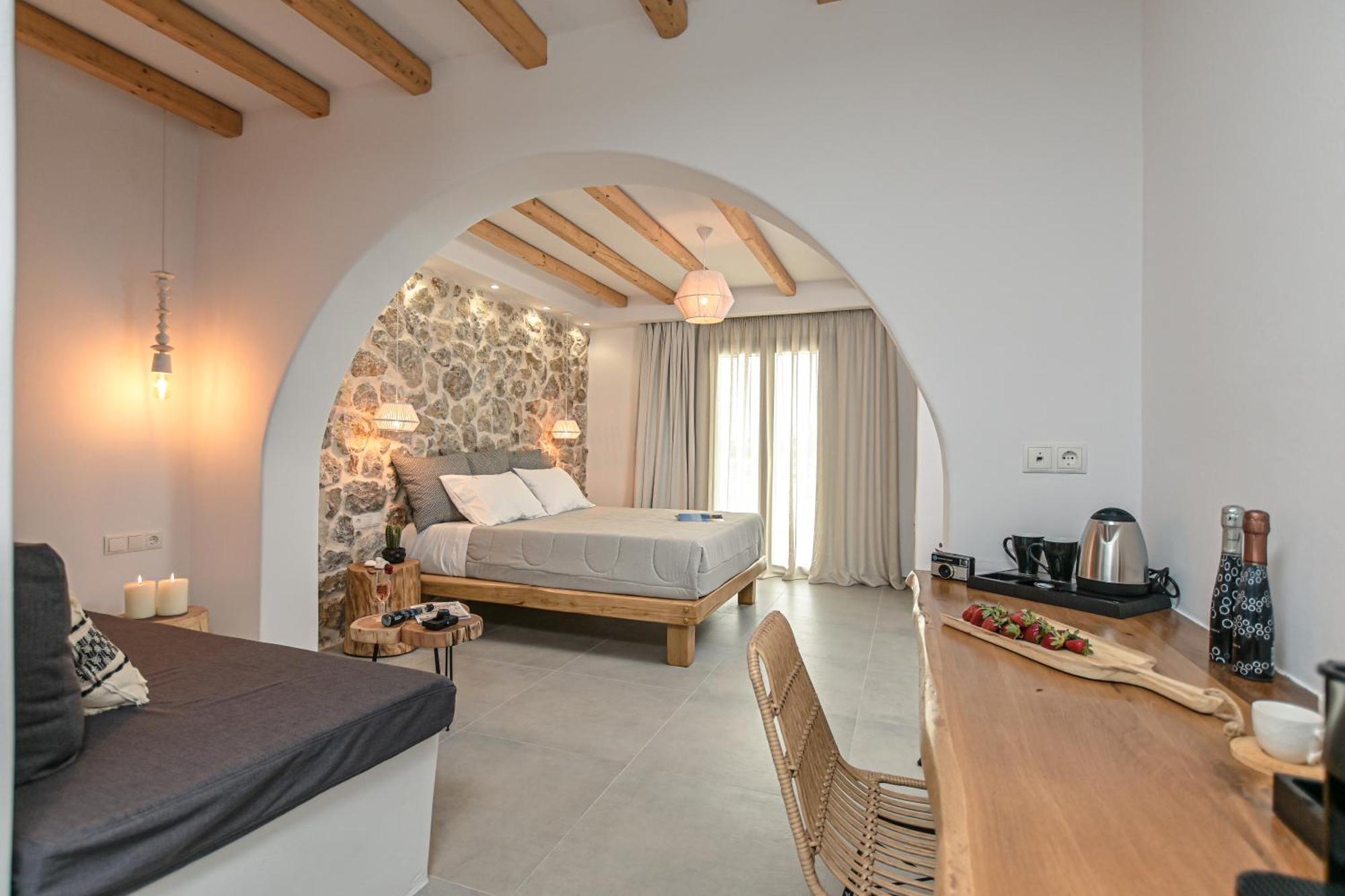 Naxos Finest Hotel & Villas Naxos City Номер фото